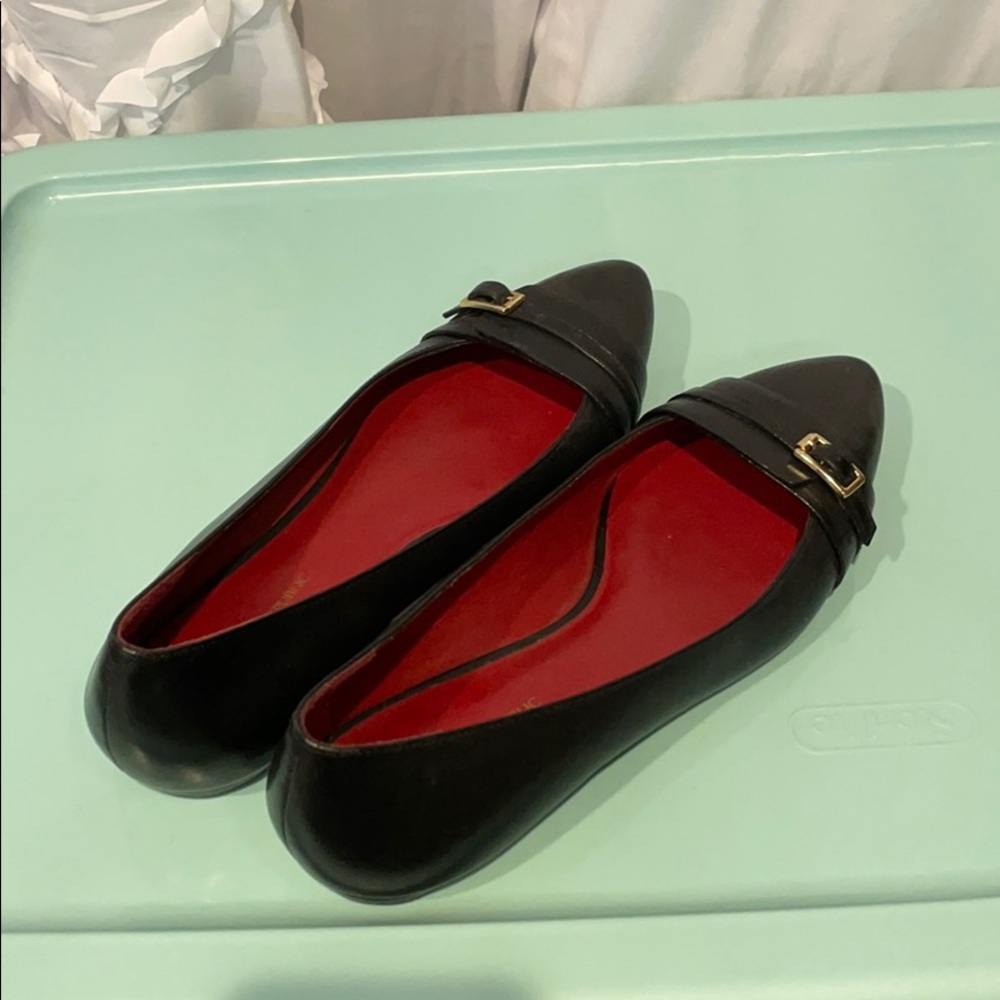 Banana Republic leather business shoes